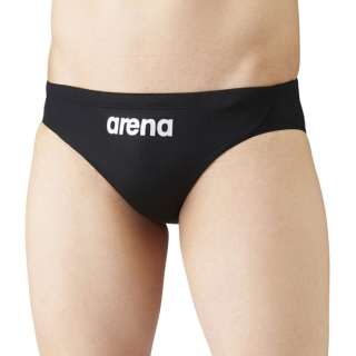 供ARENA(体育馆)男子的游泳比赛使用的游泳衣再米克黑色L ARN1023M