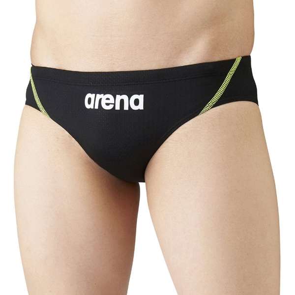 供ARENA(体育馆)男子的游泳比赛使用的游泳衣再米克BKYL黑色M ARN1023M_1