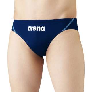 供ARENA(体育馆)男子的游泳比赛使用的游泳衣再米克深蓝M ARN1023M