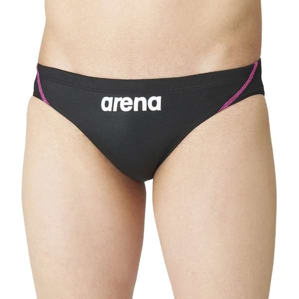 供ARENA(体育馆)男子的游泳比赛使用的游泳衣再米克黑色×粉红S ARN1023M_1