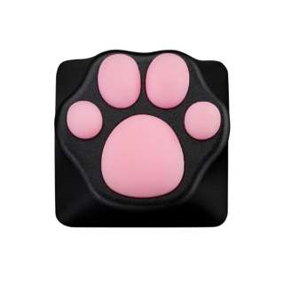 kL[LbvlABS Kitty Paw Keycap for Cherry MX Switches ubN /sN zp-abs-kitty-paw-black-pink