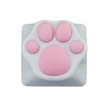kL[LbvlABS Kitty Paw Keycap for Cherry MX Switches zCg /sN zp-abs-kitty-paw-white-pink