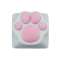 kL[LbvlABS Kitty Paw Keycap for Cherry MX Switches zCg /sN zp-abs-kitty-paw-white-pink