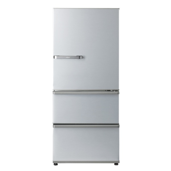 冷蔵庫 ブライトシルバー AQR-27N(S) [幅60cm /272L /3ドア /右開きタイプ /2023年]