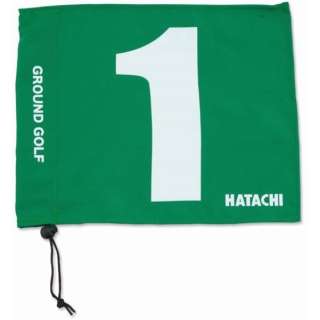 供HATACHI(hatachi)运动场·高尔夫球使用的旗子绿色5 BH5001[退货交换不可]
