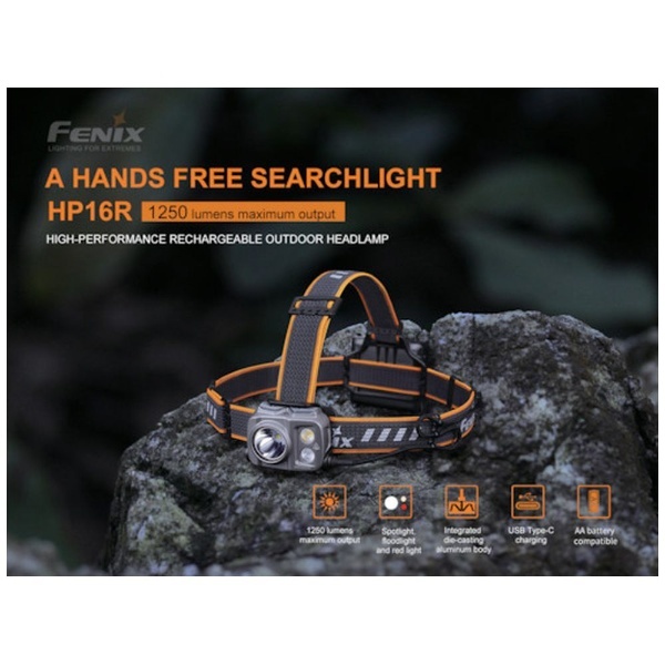 ＦＥＮＩＸ ＬＥＤ充電式ヘッドライト ＨＰ１６Ｒ HP16R FENIX｜フェニックス 通販