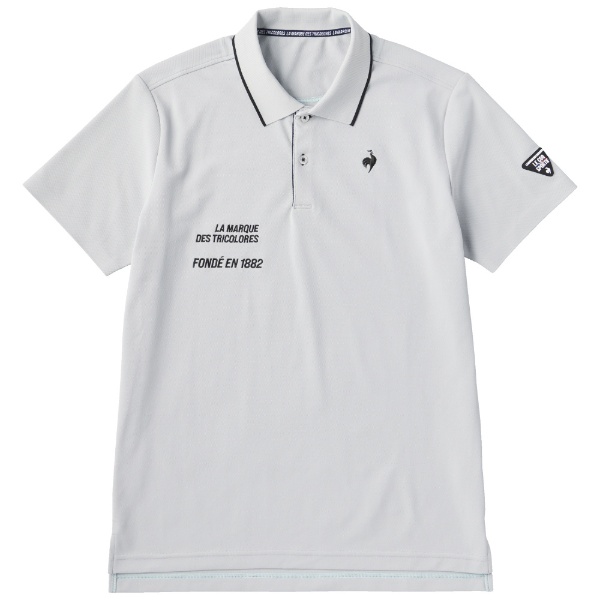 メンズ ゴルフ 半袖シャツ(LLサイズ/ブルー)QGMVJA03 ブルー QGMVJA03
