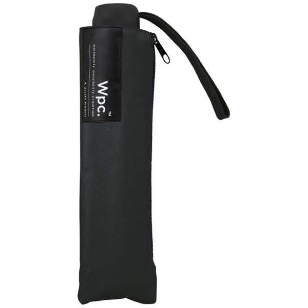 雨傘 折りたたみ傘 UNISEX BASIC FOLDING Wpc．（ブラック） UX001-900-002 [晴雨兼用傘 /58cm]  ワールドパーティー｜WPC. 通販 | ビックカメラ.com