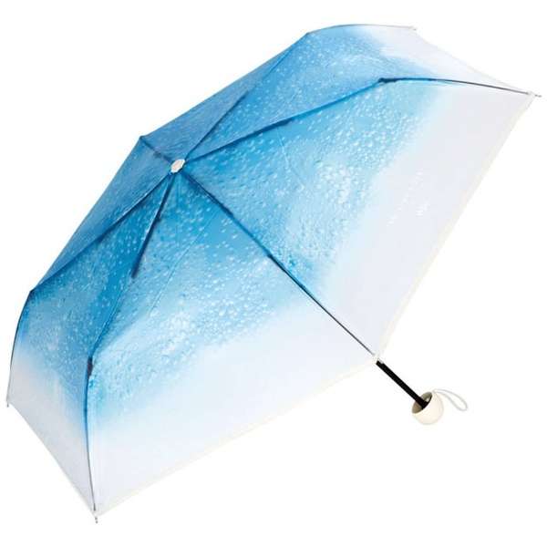 雨伞折叠乙烯树脂伞旅行的咖啡室×Wpc.霜苏打伞小(蓝色)PT-TA001-002[雨伞/50cm]_2