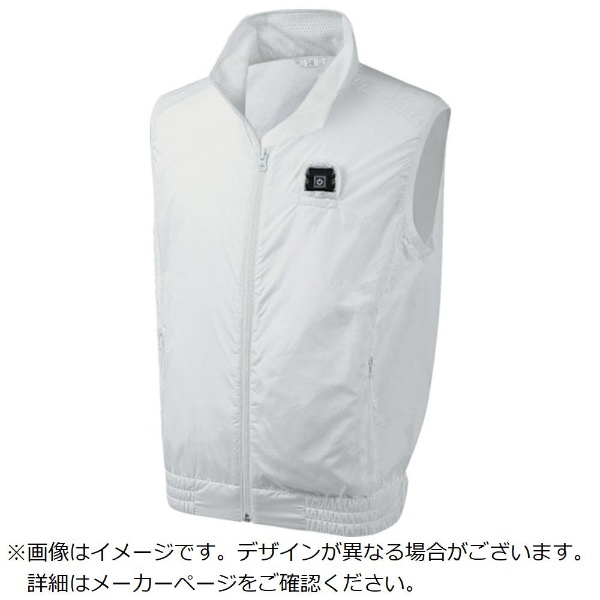 室谷　ＫＡＺＥＫＵＲＵ　空調エアコン服ベスト　ホワイト　ＳーＭサイズ MT3000-WHITE/S-M