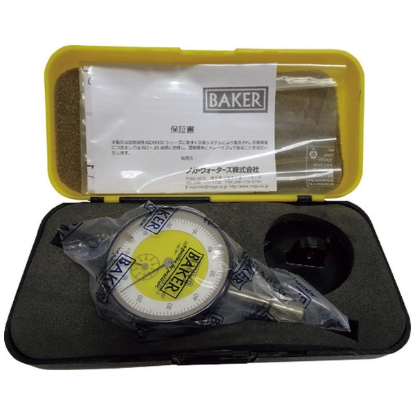 BAKER ダイヤルゲージ タイプK07 0.01mm目量 ( BGK07 ) ベイカー社-