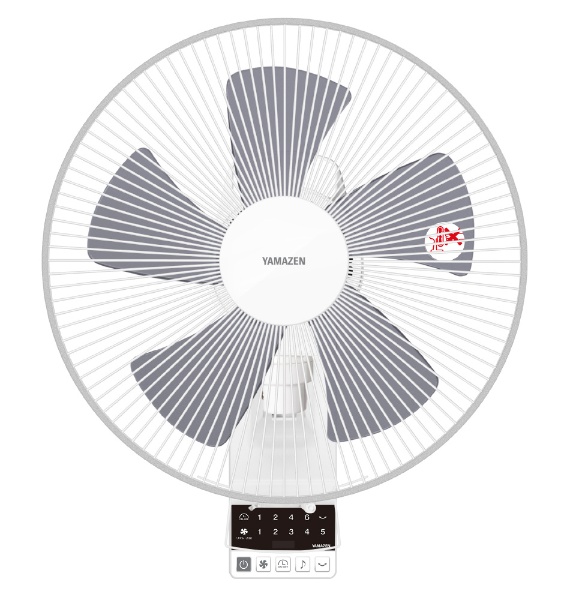 壁掛式扇風機 YWX-BGD304(W) [DCモーター搭載 /リモコン付き] ヤマゼン 