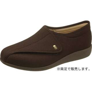 男子的鞋快歩主義M900两脚24.0cm暗褐色伸展
