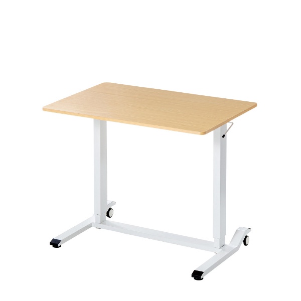 煤气升降桌子[W900xD600xH683～1070mm]薄的木纹ERD-G9060LM