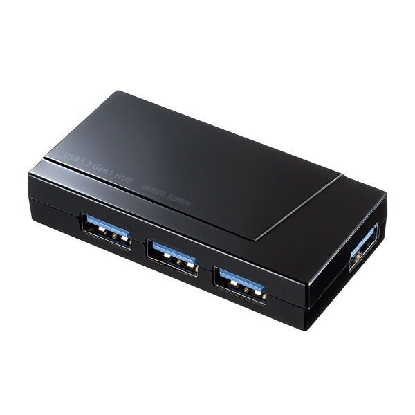 USB-3H417BKN USB-Aϥ (Chrome/Mac/Windows11б) [Хѥ /4ݡ /USB 3.2 Gen1б]