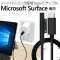 USB-C  SurfaceP[u [[d /1.5m /USB Power Delivery /45W] Surface Go3 /Go2Ή ubN R15CACS3A01BK_4