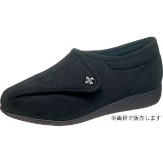 女子的鞋快歩主義L011两脚22.5cm黑色