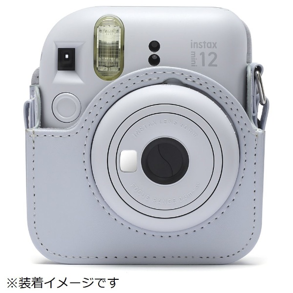 お気にいる (カメラケースセット)富士フィルム（フジフィルム）チェキ12 クレイホワイト+カメラケース付き instax mini12ins  インスタントカメラ