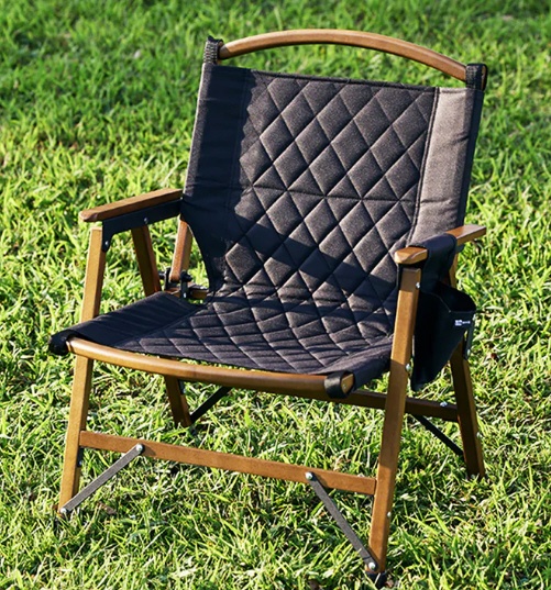 ウッドチェア Folding Wood Chair (約55×54×68cm/ブラック) WAQ 