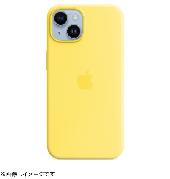 MagSafe対応 iPhone 14 シリコーンケース カナリアイエロー MQU73FE/A アップル｜Apple 通販 | ビックカメラ.com