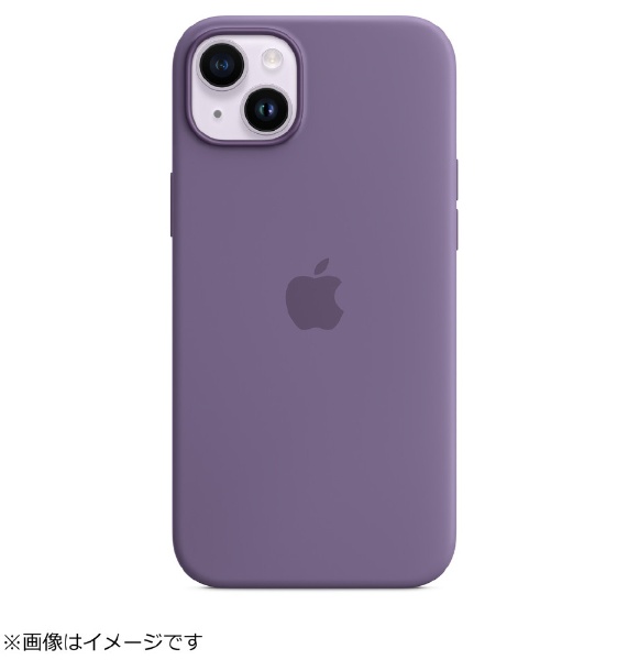 MagSafe対応 iPhone 14 Plus シリコーンケース アイリス MQUF3FE/A ...