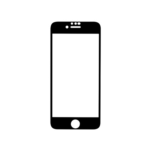 [iPhone SE 2022/SE 2020/8/7/6s/6]iFace Round Edge Tempered Glass Screen Protector 饦ɥå饹 ݸ iFace 쥢 41-951309