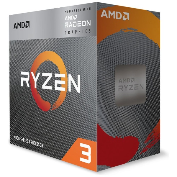 CPUAMD Ryzen 3 4300G With Wraith cooler 4C/8T4.0GHz65W 100-100000144BOX