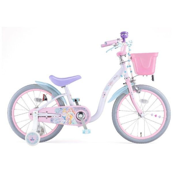 18型 幼児用自転車 プリンセスゆめカワ（プリンセスデザイン/ピンク 