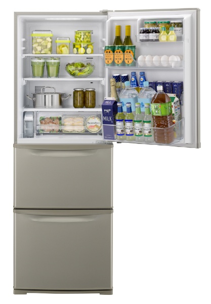 冷蔵庫 Cタイプ グレイスゴールド NR-C344C-N [幅59cm /335L /3ドア /右開きタイプ /2023年] 《基本設置料金セット》
