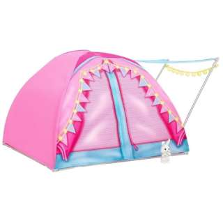 バービー　HGC18　かわいいピンクのテントとキャンプセット