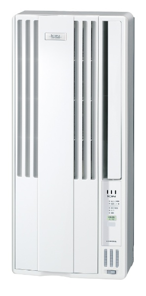 窓用エアコン ReLaLa シェルホワイト CWH-A1821-WS [冷房・暖房兼用 