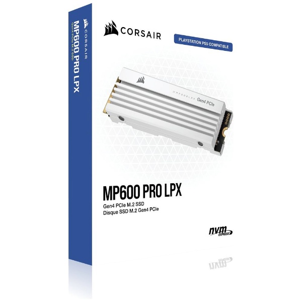CSSD-F4000GBMP600PLPW 内蔵SSD PCI-Express接続 MP600 PRO LPX