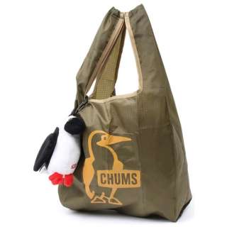 u[r[GRobO Booby Eco Bag(H32~W28~D12cm/Olive~Orange) CH60-3452
