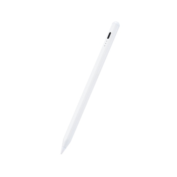 タッチペン：iPad用〕USB-A充電式 アクティブタッチペン 極細 ペン先