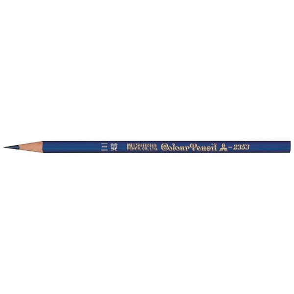 色鉛筆 藍通し 1本 K2353 三菱鉛筆｜MITSUBISHI PENCIL 通販
