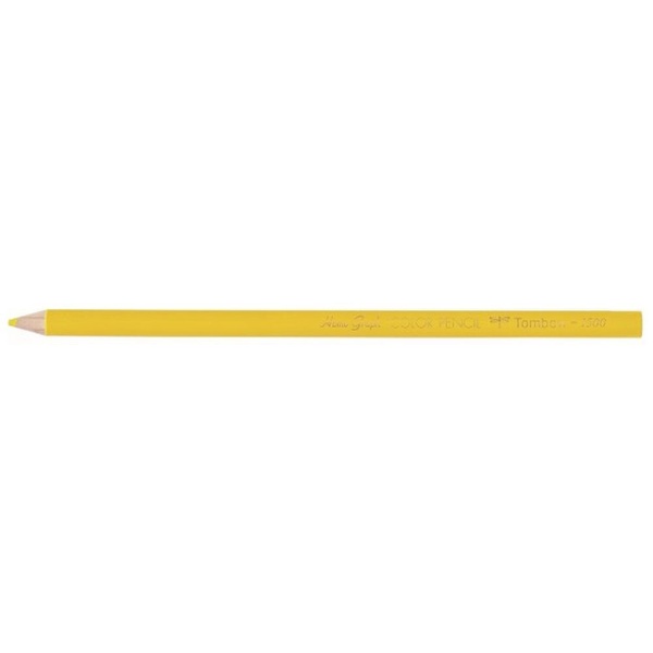 【新品】(まとめ) トンボ鉛筆 色鉛筆 1500単色 きいろ1500-03 1箱（12本） 【×30セット】