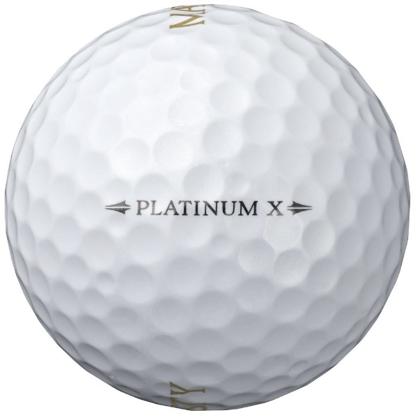 ゴルフボール MAJESTY PLATINUM X《12球(1ダース/ホワイト)》MAJESTYBL 【オウンネーム非対応】 マルマン｜maruman  通販