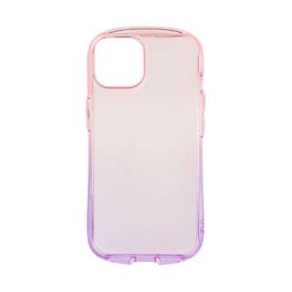 [iPhone 14専用]iFace Look in Clear Lollyケース iFace ピーチ/ヴァイオレット 41-951873