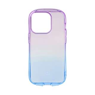 [iPhone 14 Pro専用]iFace Look in Clear Lollyケース iFace ヴァイオレット/サファイア 41-951927