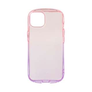 [iPhone 13専用]iFace Look in Clear Lollyケース iFace ピーチ/ヴァイオレット 41-951965
