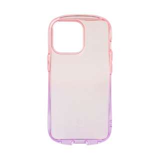[iPhone 13 Pro専用]iFace Look in Clear Lollyケース iFace ピーチ/ヴァイオレット 41-951996