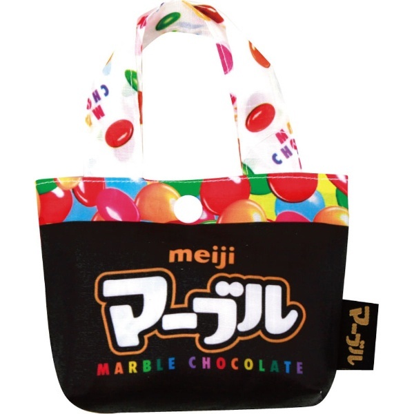 エコバッグ（マーブル） お菓子のパッケージ meiji - 2