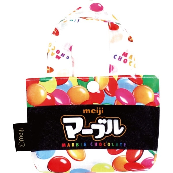 エコバッグ（マーブル） お菓子のパッケージ meiji - 4