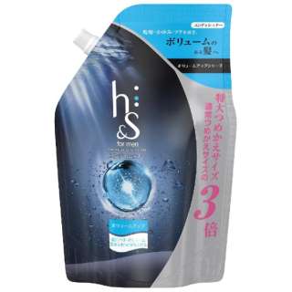 h&s(Ｈ和Ｓ)for men音量提高护发素替换装超特大尺寸900g