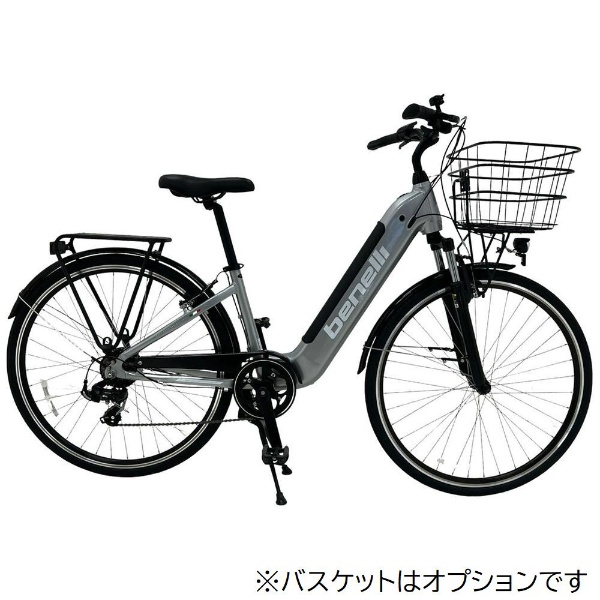 電動アシスト自転車 MANTUS 27 CITY マンタス 27 シティ シルバー MACT-S [27インチ /7段変速] 【キャンセル・返品不可】  BENELLI｜ベネリ 通販 | ビックカメラ.com