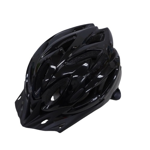 自転車用ヘルメット(フリーサイズ：頭囲:約59 67cm/ブラック×光沢) RM-HELMET