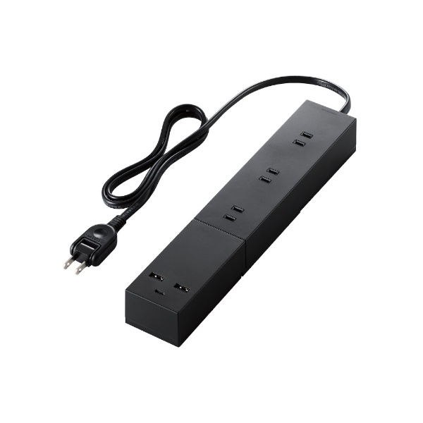 電源タップ 延長コード USB付き タップ 1m ( コンセント ×3 Type-C ×1