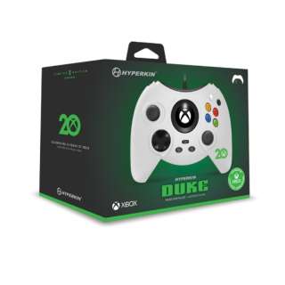 Duke XBOX 20th LIMITED EDITION White 【Xbox Series X S/Xbox One/PC】