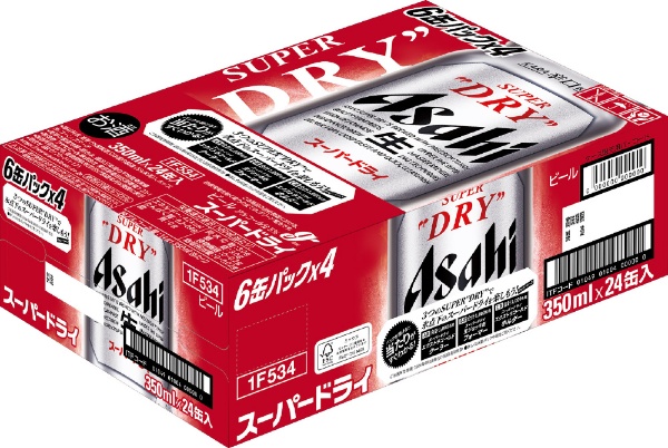 スーパードライ キャンペーンパック 5度 350ml 24本【ビール】 アサヒ｜ASAHI 通販 | ビックカメラ.com