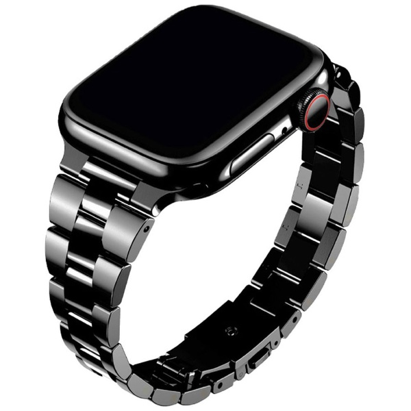 イージーアジャスト メタルバンド for Apple Watch 41/40/38mm TF7（ティーエフセブン） ブラック TF72738